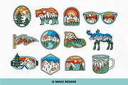 Adventure Badge Collection, a Graphic by cd-design.co (Thumbnail 3 of 7)