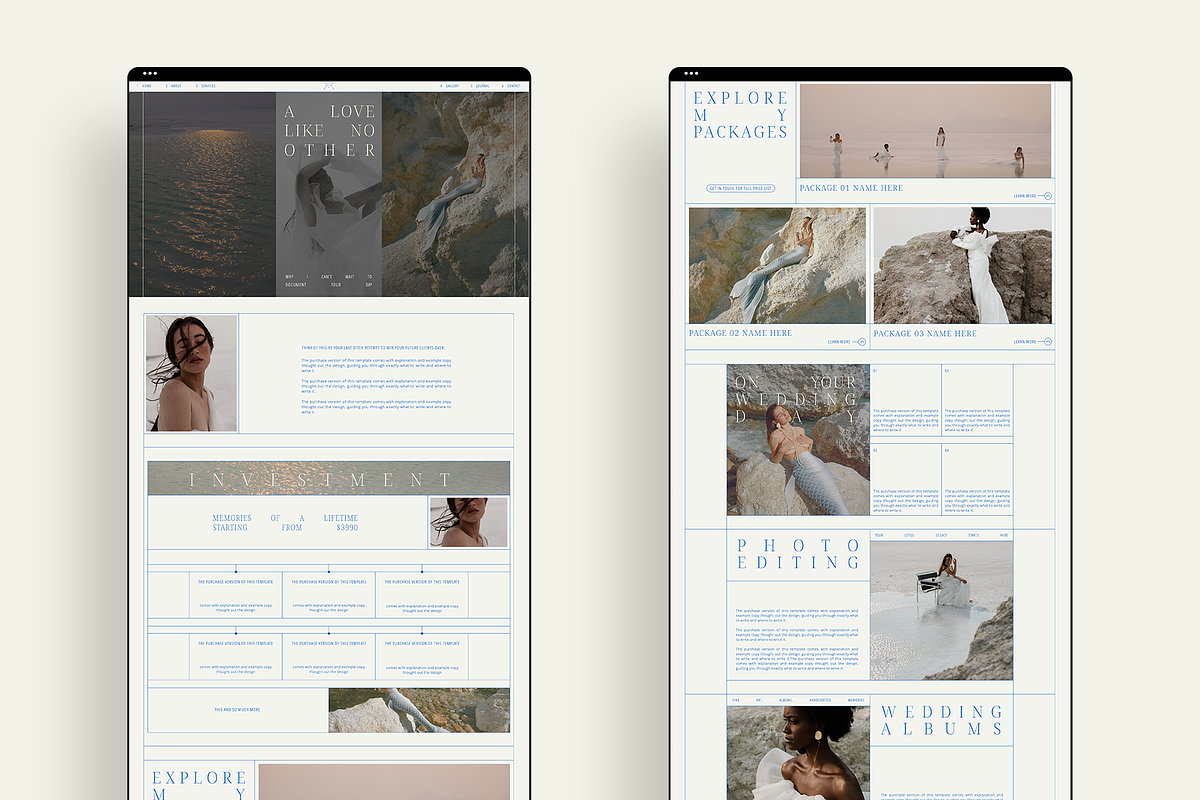 Ethereal | Showit Website Template, a Websites & App Template by Studio Leelou (Photo 5 of 11)