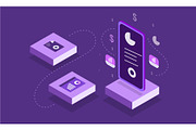 Technology business isometric bundle, a Technology Illustration by foxndeer (Thumbnail 4 of 4)