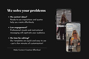50 Ambitious and Elegant Women Reels, a Social Media Template by Studio DigiCraft (Thumbnail 4 of 9)