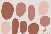 Painted Abstract Shapes - Blush, a Texture Illustration by denofdreamers (Thumbnail 2 of 10)