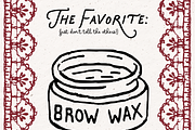 Lash Tech Clipart, Beauty Doodles, an Object Illustration by The October Creative (Thumbnail 5 of 6)