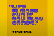 Sumo Y2K Display Font (2 styles), a Font by SelfBuild Type (Thumbnail 5 of 6)