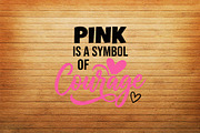 Breast cancer warrior t-shirt design, an Object Graphic by jahid234 (Thumbnail 2 of 3)