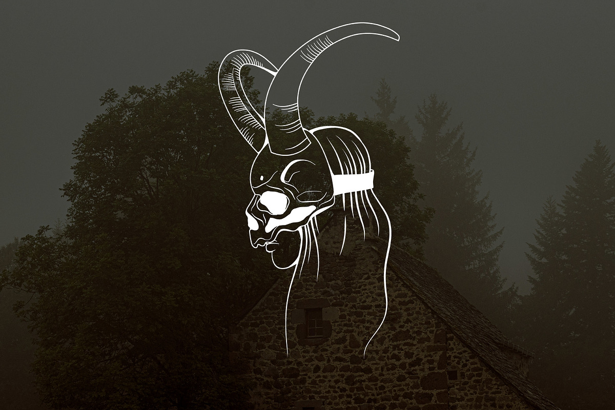 Gothic Line Art + Procreate, an Object Illustration by Skliarova (Photo 3 of 8)
