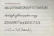 Sastra Kinanthi | Handwritten Script, a Script Font by Denustudios (Thumbnail 13 of 15)
