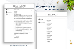 Modern Simple CV Resume Word