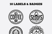 10 Vintage Badges and Logos Vol3, a Branding & Logo Template by shazi (Thumbnail 1 of 11)