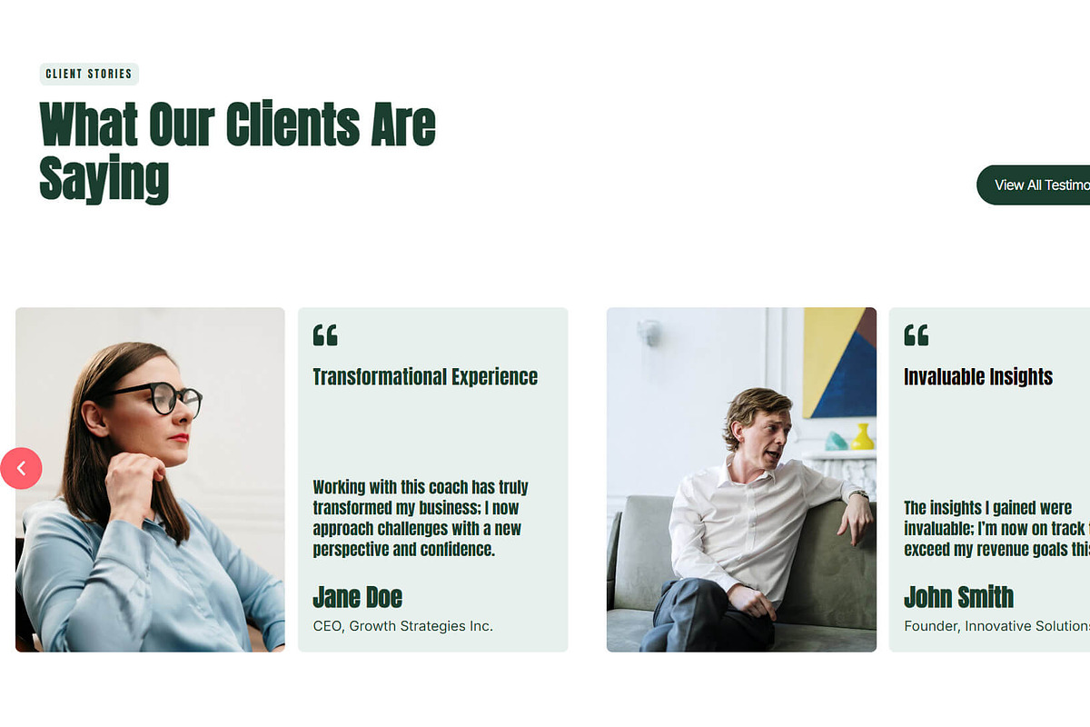 Business Coach Elementor Olyvia, a WordPress Template by OKThemes Studio (Photo 7 of 26)