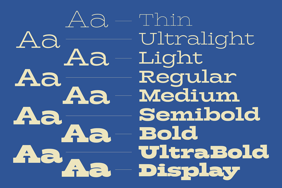 Girk - Variable Slab Serif, a Slab Serif Font by Adam Fathony (Photo 2 of 16)