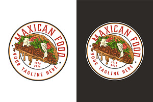 Maxican food Bakery vintage logo, a Branding & Logo Template by Billah Hub