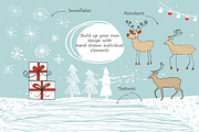 Merry Christmas - holiday kit, a Decorative Illustration by UTM Studio (Thumbnail 3 of 13)