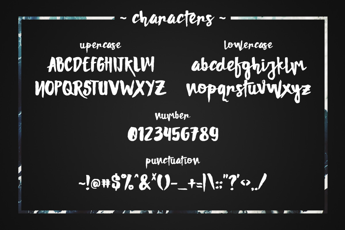 DAMNRIGHT Typeface preview 4