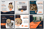 Indoor posts | 100 Posts | Instagram, a Social Media Template by Mohammad Sarfaraz (Thumbnail 13 of 18)