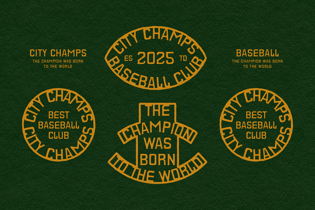 SFC City Champs, a Slab Serif Font by Skilline Supply Co. (Photo 3 of 8)