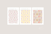 PATTERN SMILE FLOWER / vector & png, a Pattern Graphic by KruthDesign (Thumbnail 2 of 8)
