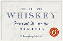 Whiskey Fonts Bundle