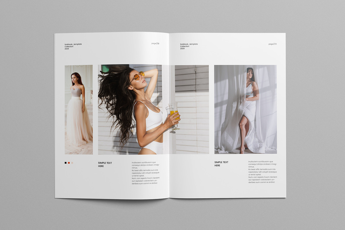 Lookbook | INDD, a Brochure Template by Pixelpick (Photo 7 of 9)