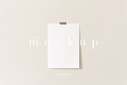 Taped Poster Mockup, a Graphic by HALFTOUNE (Thumbnail 1 of 4)