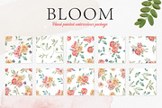 Watercolour Patterns Flowers Florals, a Pattern Graphic by Bloomella (Thumbnail 4 of 5)