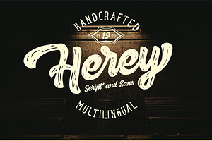 Herey - Script and Sans