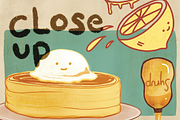 Vintage Kawaii Breakfast 31 PNG, a Food Illustration by Tubigan Art (Thumbnail 2 of 3)