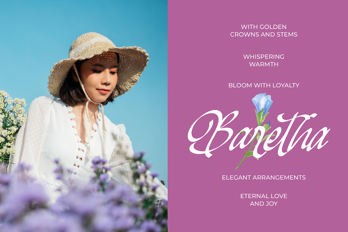Mendyora Bold Calligraphy Font, a Script Font by Letterena Studios Script (Photo 10 of 15)