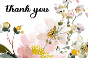summer garden watercolor clipart, an Illustration by DreamCafeArt (Thumbnail 8 of 8)
