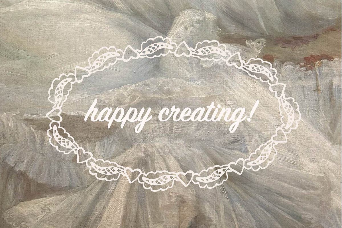 Lace Frames & Vector Brushes Vol. 2, an Object Graphic by MayBay Studio (Photo 7 of 7)