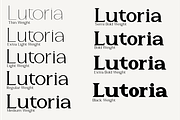Lutoria Serif, a Serif Font by Muksal Creative (Thumbnail 2 of 10)