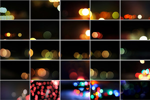 Add Bokeh Overlay Photoshop Actions