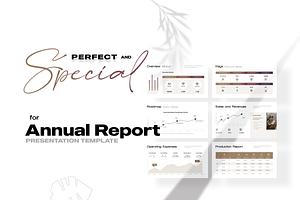 Annual Report PowerPoint Template