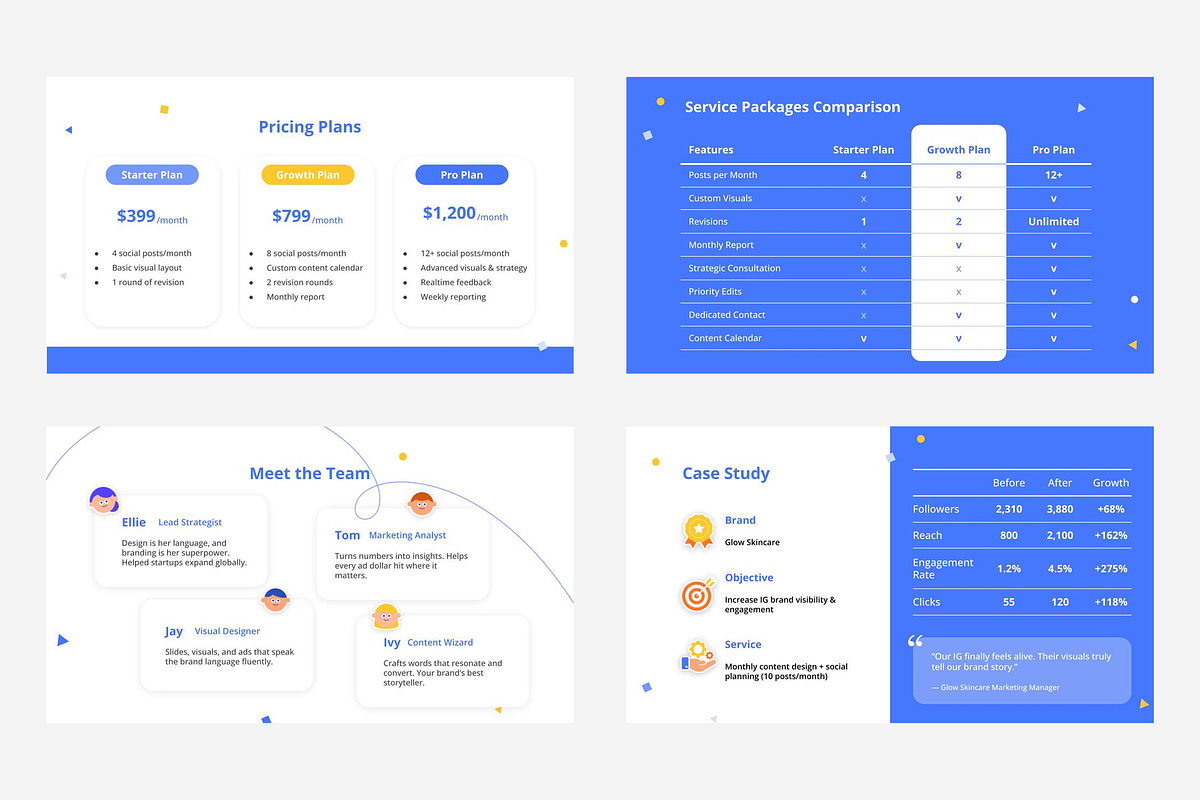 Fun Style Google Slides Template, a Presentation Template by murmur Design (Photo 4 of 5)