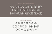 Lamora – Luxury & Modern Logo Font, a Sans Serif Font by Typebae (Thumbnail 10 of 12)