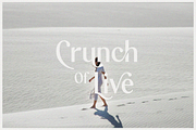 The Crunch - Elegant Sans Serif Font, a Sans Serif Font by Pen Culture (Thumbnail 10 of 10)