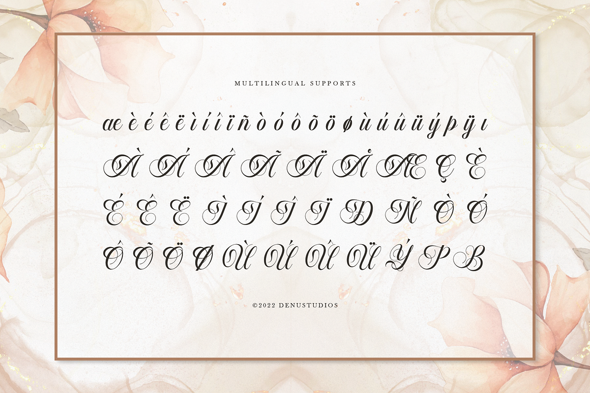 Artho Willians | Beauty Calligraphy, a Font by Denustudios (Photo 11 of 12)
