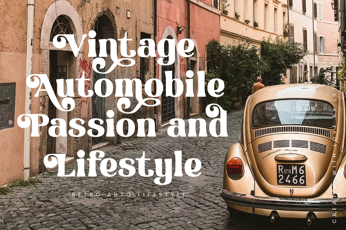 History Regale Retro Serif Font, a Serif Font by Letterena Studios (Photo 6 of 15)