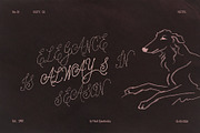 Miss Eleanor — Romantic Font, a Handwritten Font by nadispasibenko (Thumbnail 8 of 8)