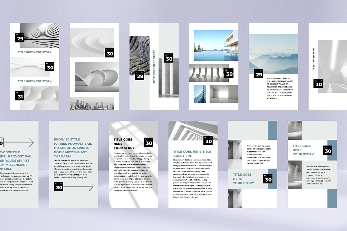 Instagram Template Canva Story Zen, a Social Media Template by Keikoya (Photo 6 of 11)