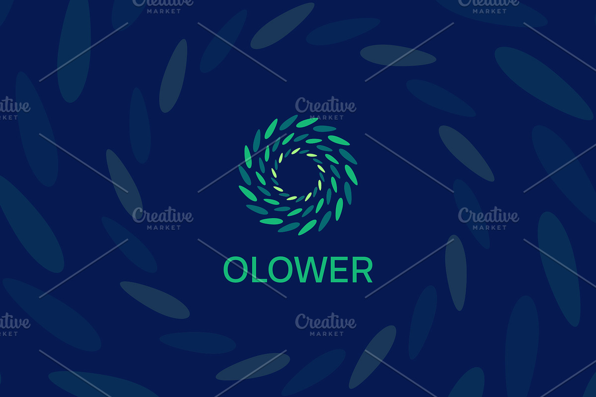 Flower Modern Logo Template, a Branding & Logo Template by MindMuse (Photo 4 of 6)