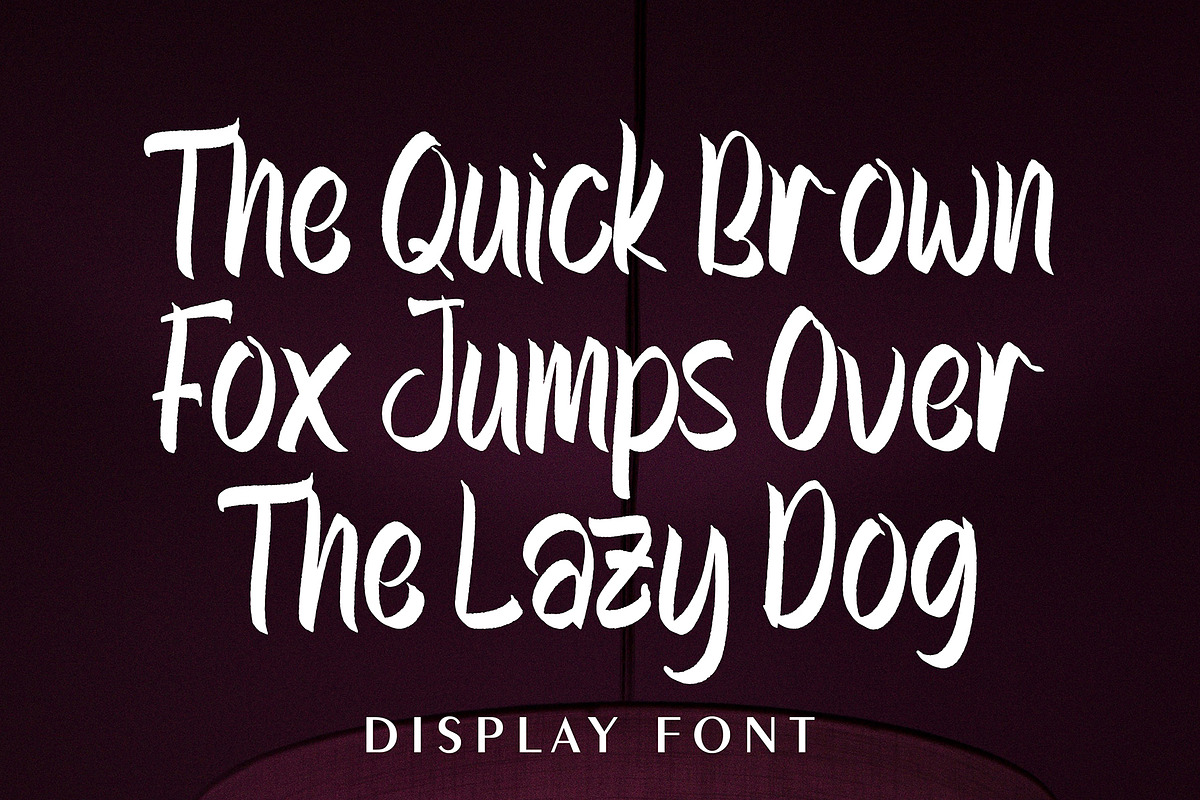 Ghotic Ink, a Script Font by pineungtype (Photo 2 of 4)