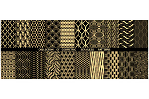 Geometric set of patterns, a Pattern Graphic by RODINA