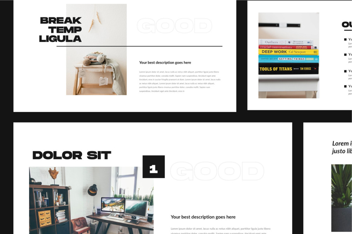 Break - Powerpoint, a Presentation Template by Dirtytemp Studio