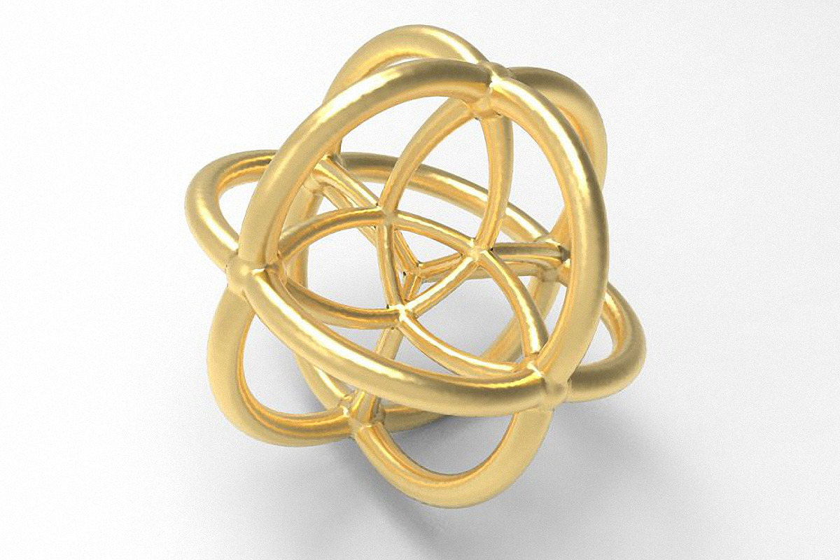 Coxeter Polytope Bead - 3D model, an Object 3D Model by Kseniya-Omega (Photo 4 of 5)