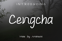 Cengcha font
