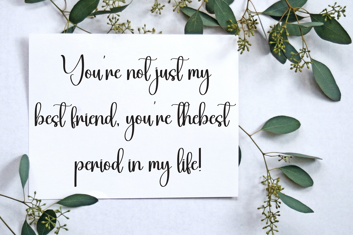 Babysnow | Script Font, a Handwritten Font by Scratchones (Photo 4 of 9)