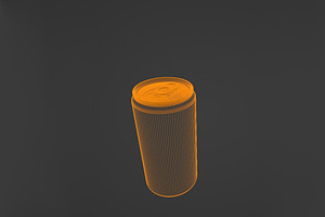 Aluminum Soda Can 280 Ml 3D Model