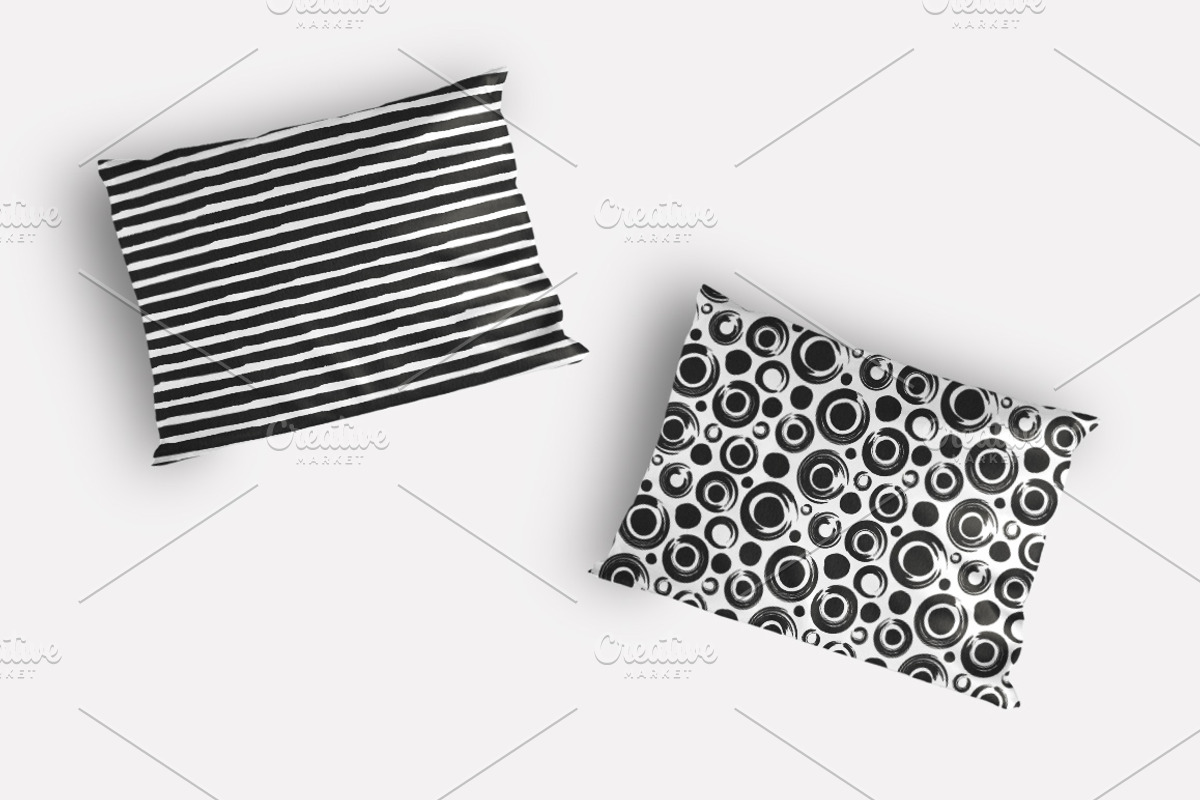 Splashes & Brush Strokes Patterns, a Pattern Graphic by Vodoleyka (Photo 6 of 7)