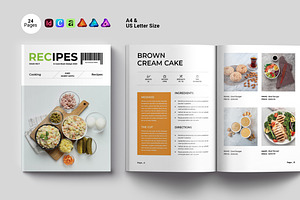 Cookbook | Recipe Book Template, a Brochure Template by Spark_Creative