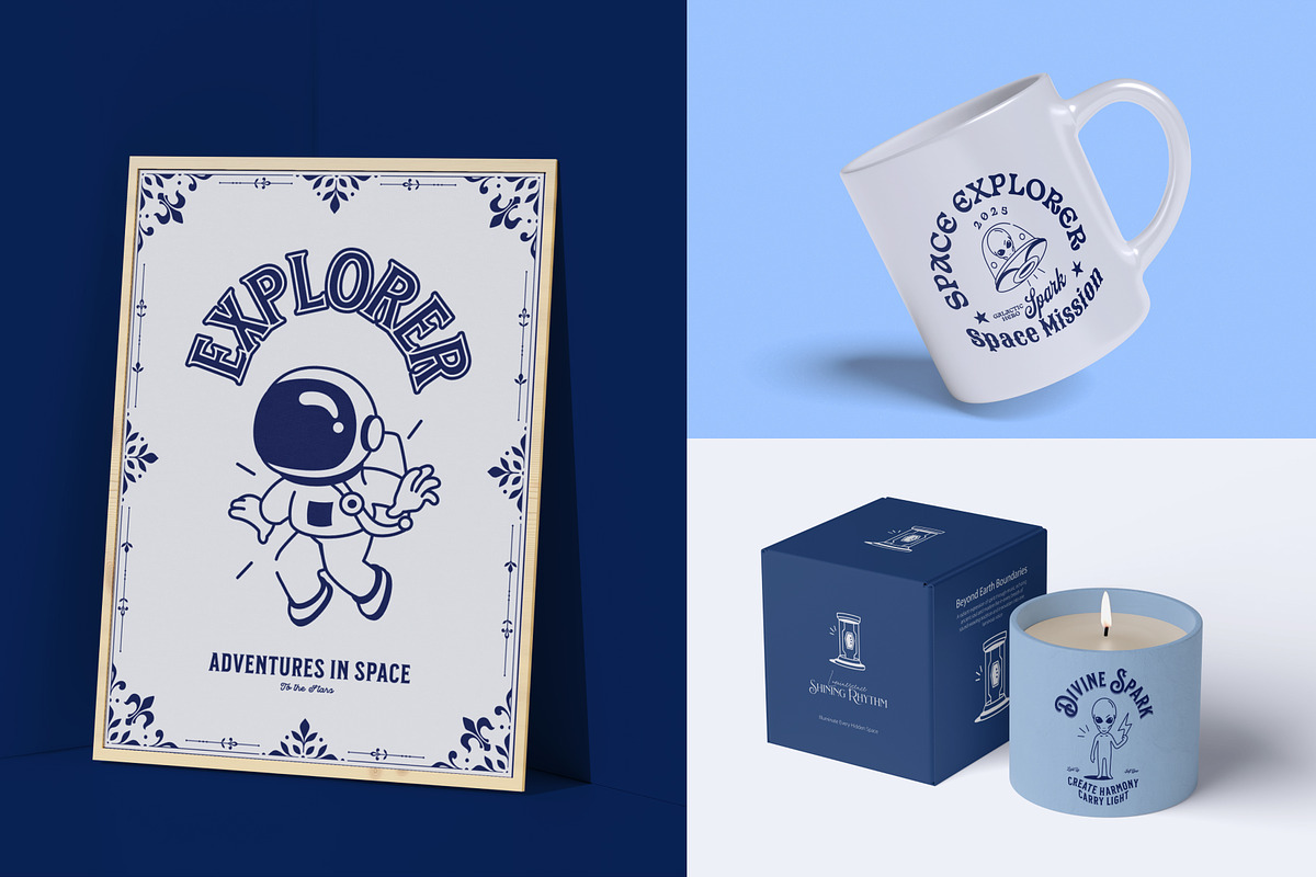 Space Drawing Art, an Outline Icon by Vectors Market (Photo 3 of 8)